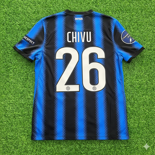 Cristian Chivu - Inter 2010 2011 Maillot de football Trikot Maillot Maglia Maillot de football