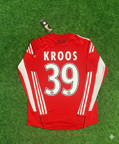 Toni Kroos FC Bayern Munich 2010/11 Red Retro Trikot Jersey Trikot Soccer Shirt