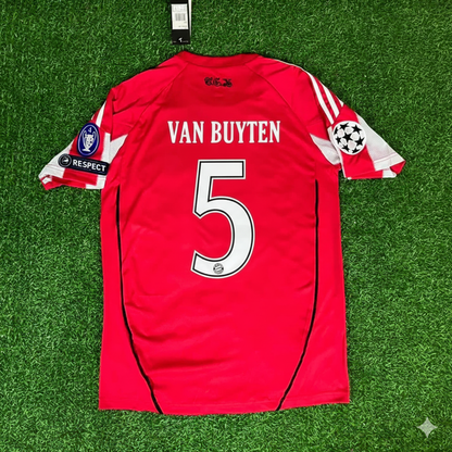 Daniel Van Buyten Bayern Munich 2010/11 Home Jersey Trikot