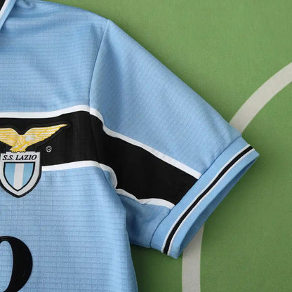 S.S Lazio 98/99 Season Home Blue Retro Jersey Trikot Soccer Shirt