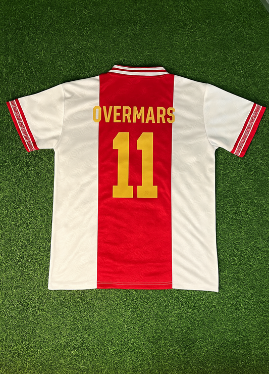 Marc Overmars Ajax rétro maillot d'impression doré maillot de football Trikot