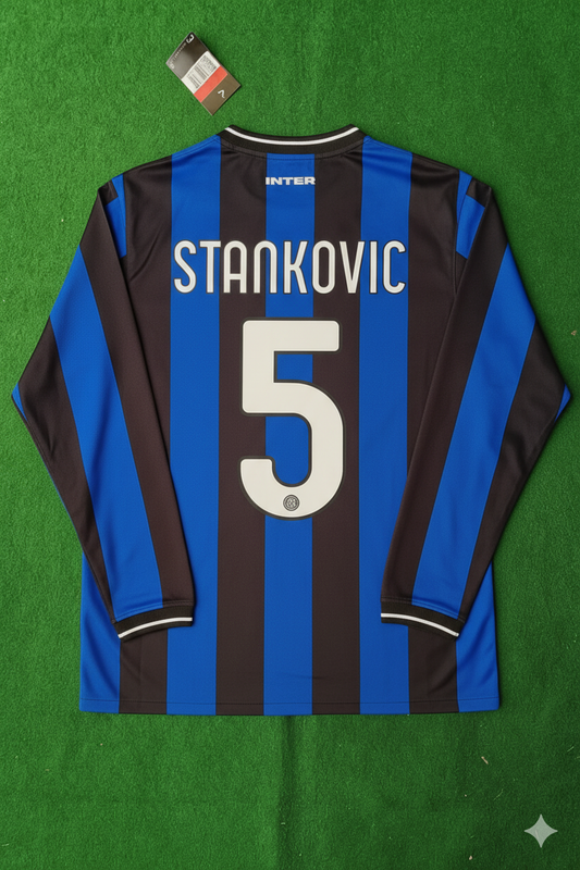 Maillot de football Dejan Stankovic - Inter 2010 Champions League Final Jersey Trikot Maillot Maglia