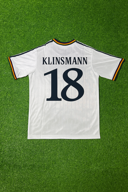 Jürgen Klinsmann Deutschland EM 1996 Finale Heim Retro Fußballtrikot Set