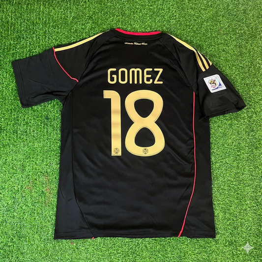 Mario Gomez - Germany Deutschland 2010 World Cup Black Jersey Trikot