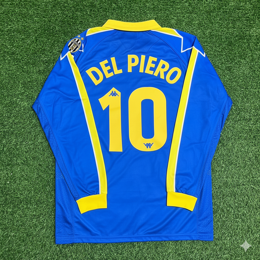 Alessandro Del Piero Juventus 1997–1998 Long Sleeve Retro Football Jersey Kit