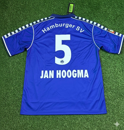 Nico-Jan Hoogma Hamburger SV 2000-2001 Retro Heimtrikot Rot – Fußballtrikot