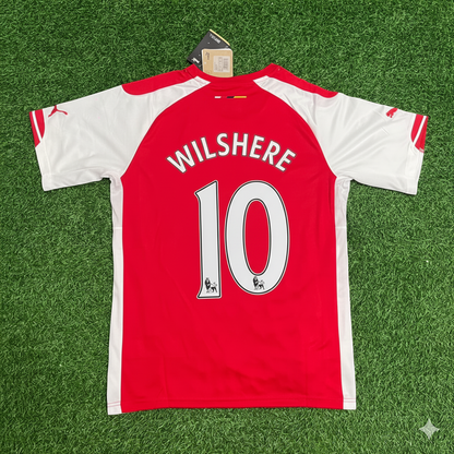 Jack Wilshere Arsenal 2014/2015 Home Football Jersey Kit