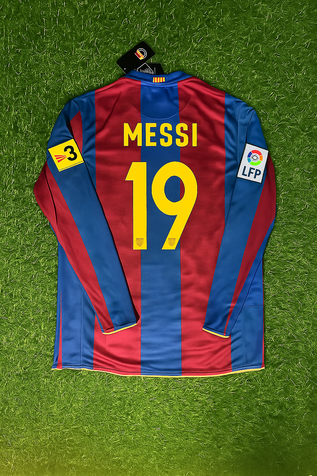 Lionel Messi Barcelona 2007 Retro Football Jersey