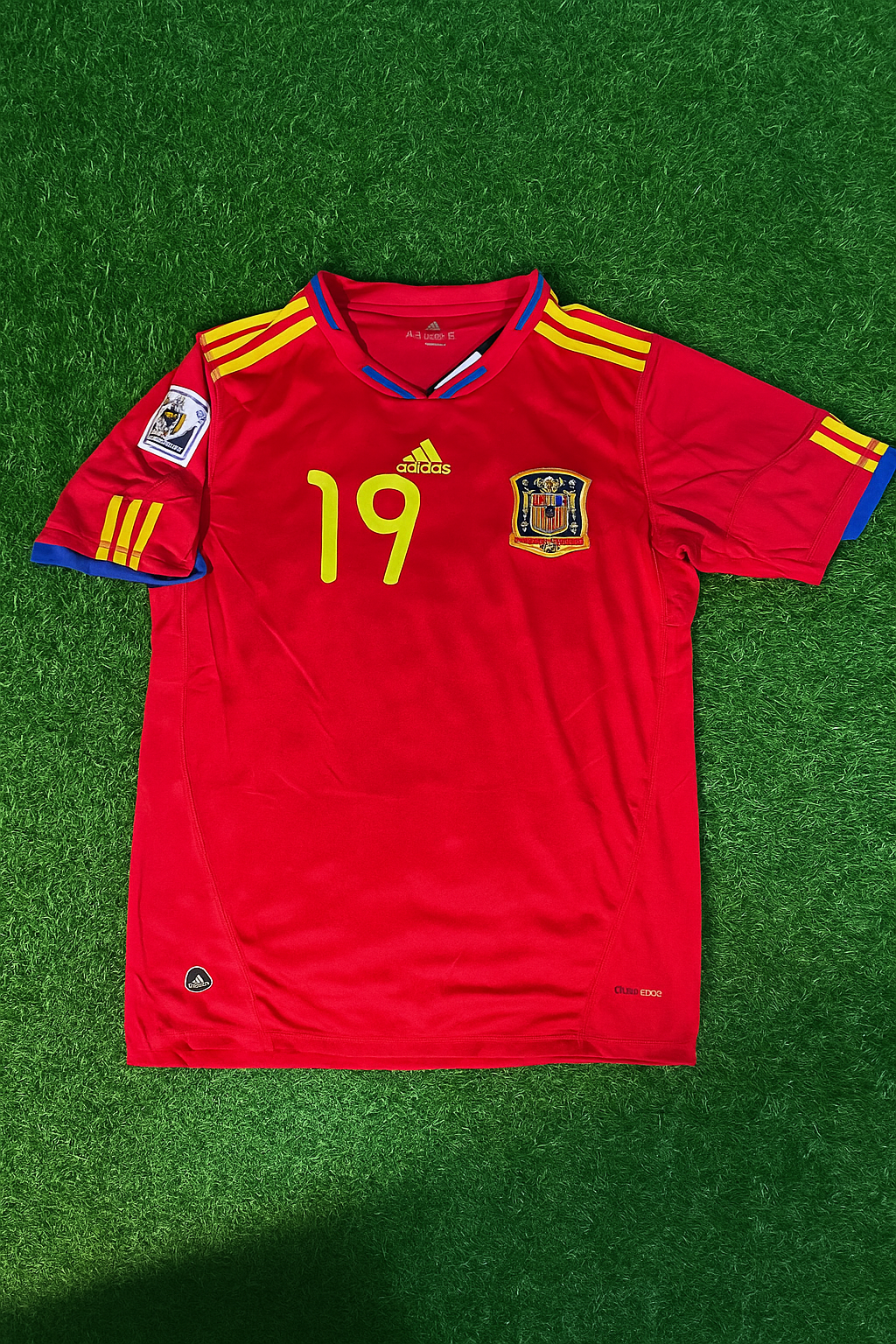 Lamine Yamal 19 – Spain 2010 World Cup Retro Kit Jersey – | Trikot | Maillot Soccer Shirt
