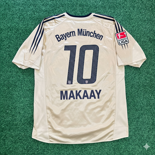 Roy Makaay München 2004/05 Retro Golden Fußballtrikot Set