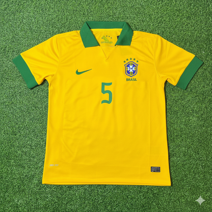 Casemiro Brazil Retro Football Jersey Kit