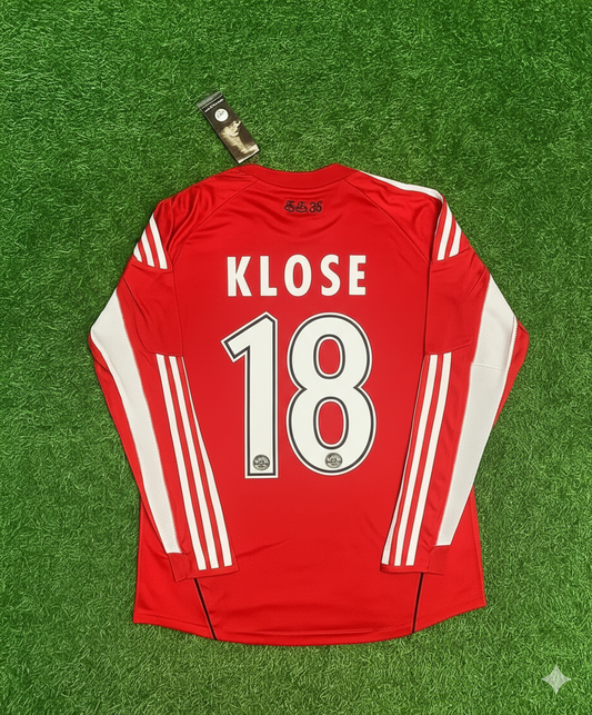 Miroslav Klose FC Bayern Munich 2010/11 Red Retro Trikot Jersey Trikot Soccer Shirt