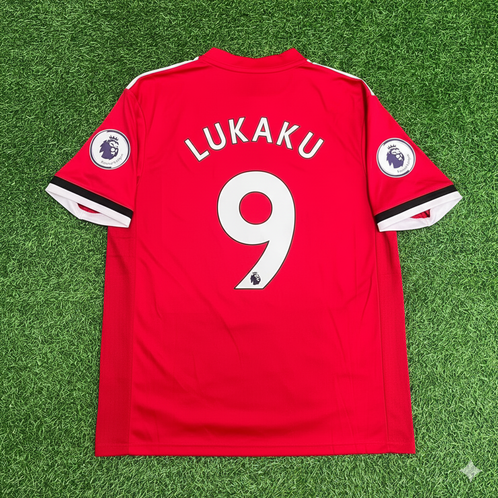 Romelu Lukaku Manchester United 2017/2018 Football Jersey
