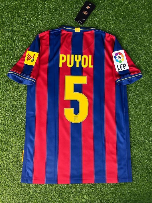 Carles Puyol 5 – Barcelona Heimtrikot 2009/2010, Retro-Trikot, Trikot, Fußballtrikot
