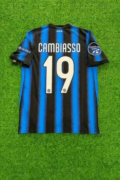 Esteban Cambiasso - Inter 2010 2011 Maillot de football Trikot Maillot Maglia Maillot de football