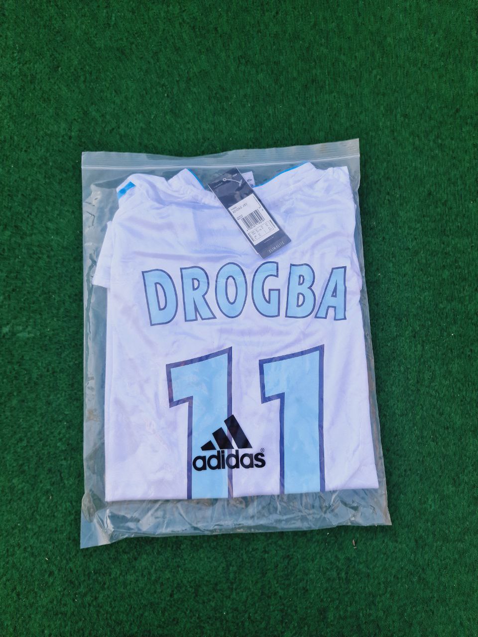 Olympique Marsilya Didier Drogba 2003-04 İç Saha No.11 Ligue 1 OM Futbol Forması Maillot Henry