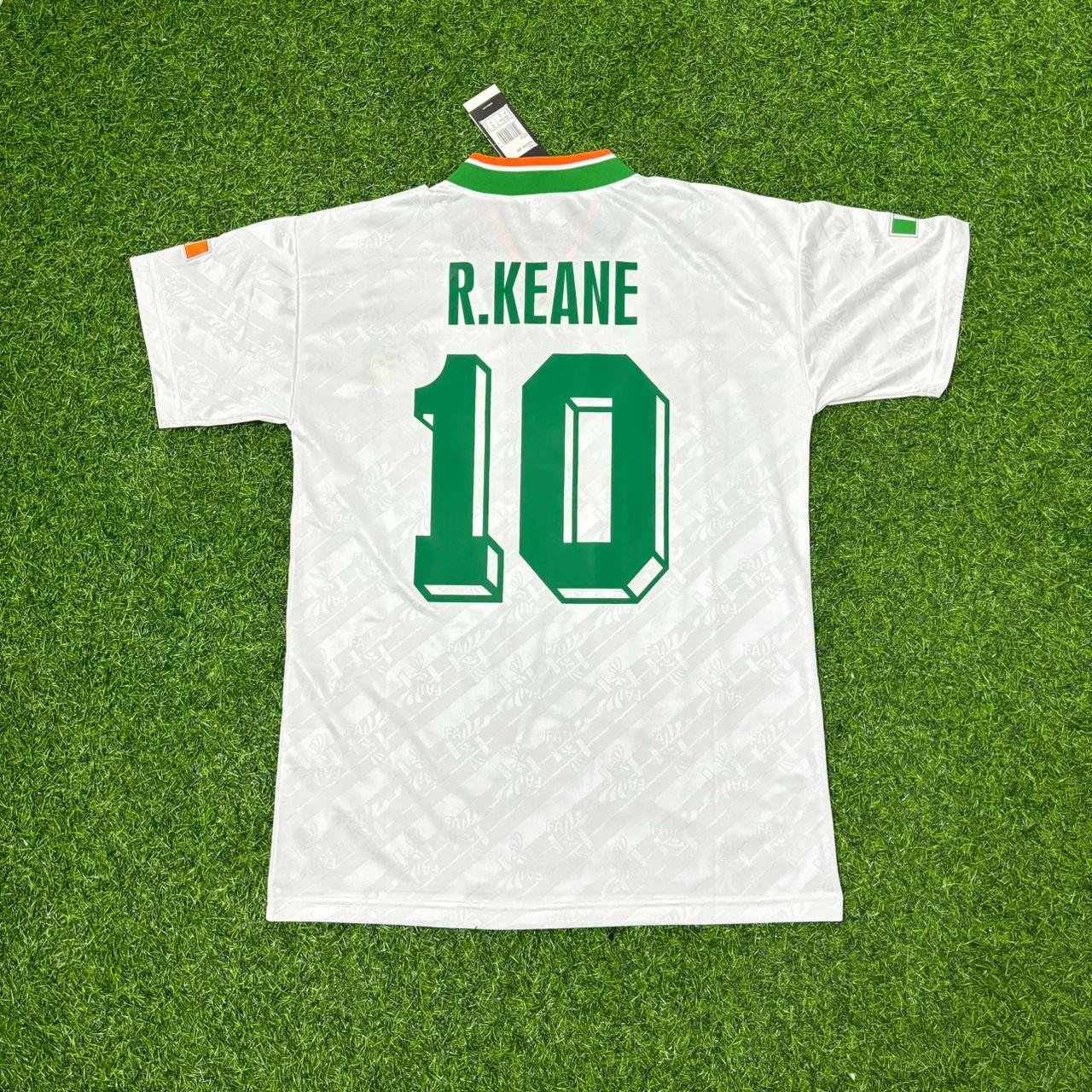 Robbie Keane Ireland Season Away Retro Football Jersey Kit