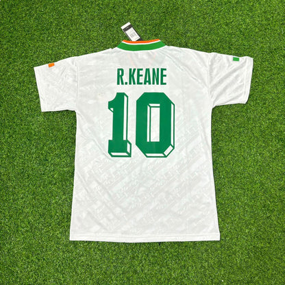 Robbie Keane Ireland Season Away Retro Football Jersey Kit