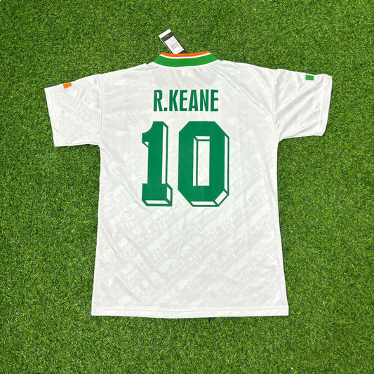 Robbie Keane Ireland Season Away Retro Football Jersey Kit