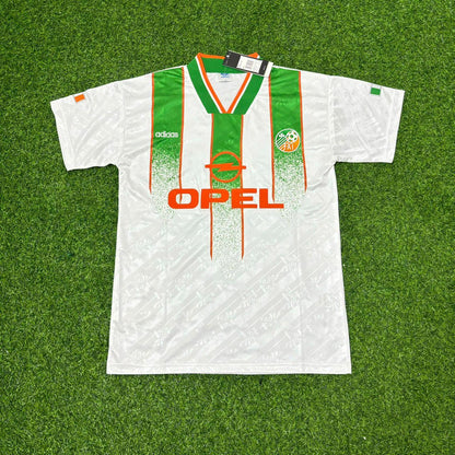 Robbie Keane Ireland Season Away Retro Football Jersey Kit