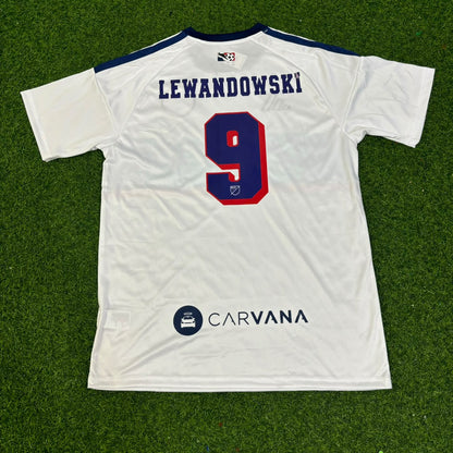 Robert Lewandowski Chicago Fire FC 2026-2027 White New Season Soccer Kit Jersey
