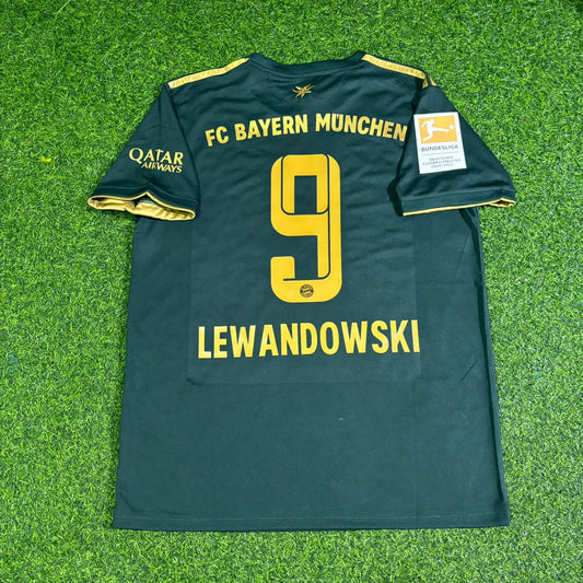Robert Lewandowski #9 Bayern Munich 2021 2022 Oktoberfest Special Edition Jersey