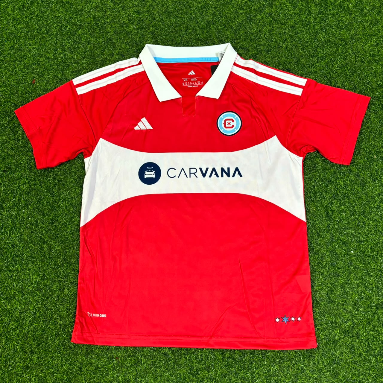 Robert Lewandowski Chicago Fire FC 2026-2027 Kids Red New Season Soccer Kit Jersey