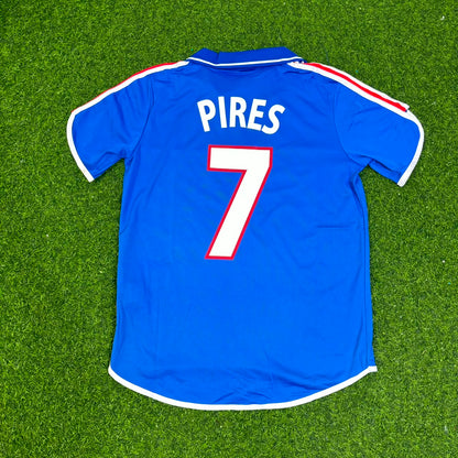 Robert Pirès France EURO 2000 2002 Retro Football Jersey
