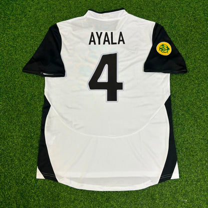 Roberto Ayala Valencia 2004 UEFA Final Retro Jersey Camiseta Soccer Shirt