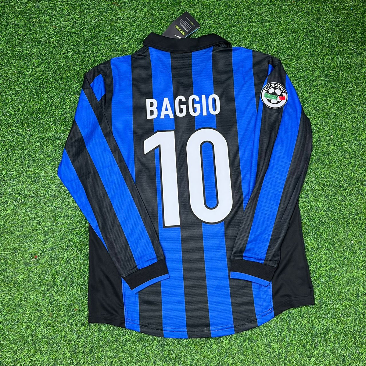 Roberto Baggio - Inter 1998 1999 Retro Jersey Trikot Maillot Maglia Soccer Shirt