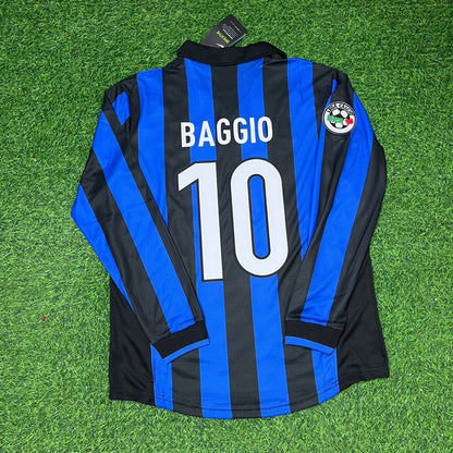 Roberto Baggio - Inter 1998 1999 Retro Jersey Trikot Maillot Maglia Soccer Shirt