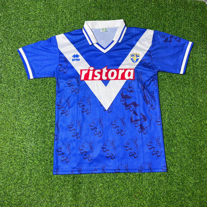 Roberto Baggio Brescia 1997/1998 Retro Home Football Jersey