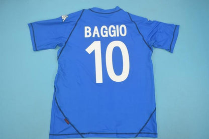 Roberto Baggio Brescia 2003/2004  Retro Blue Football Jersey