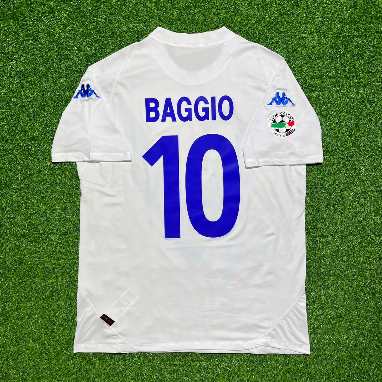 Roberto Baggio Brescia 2003-2004 Retro White Football Jersey