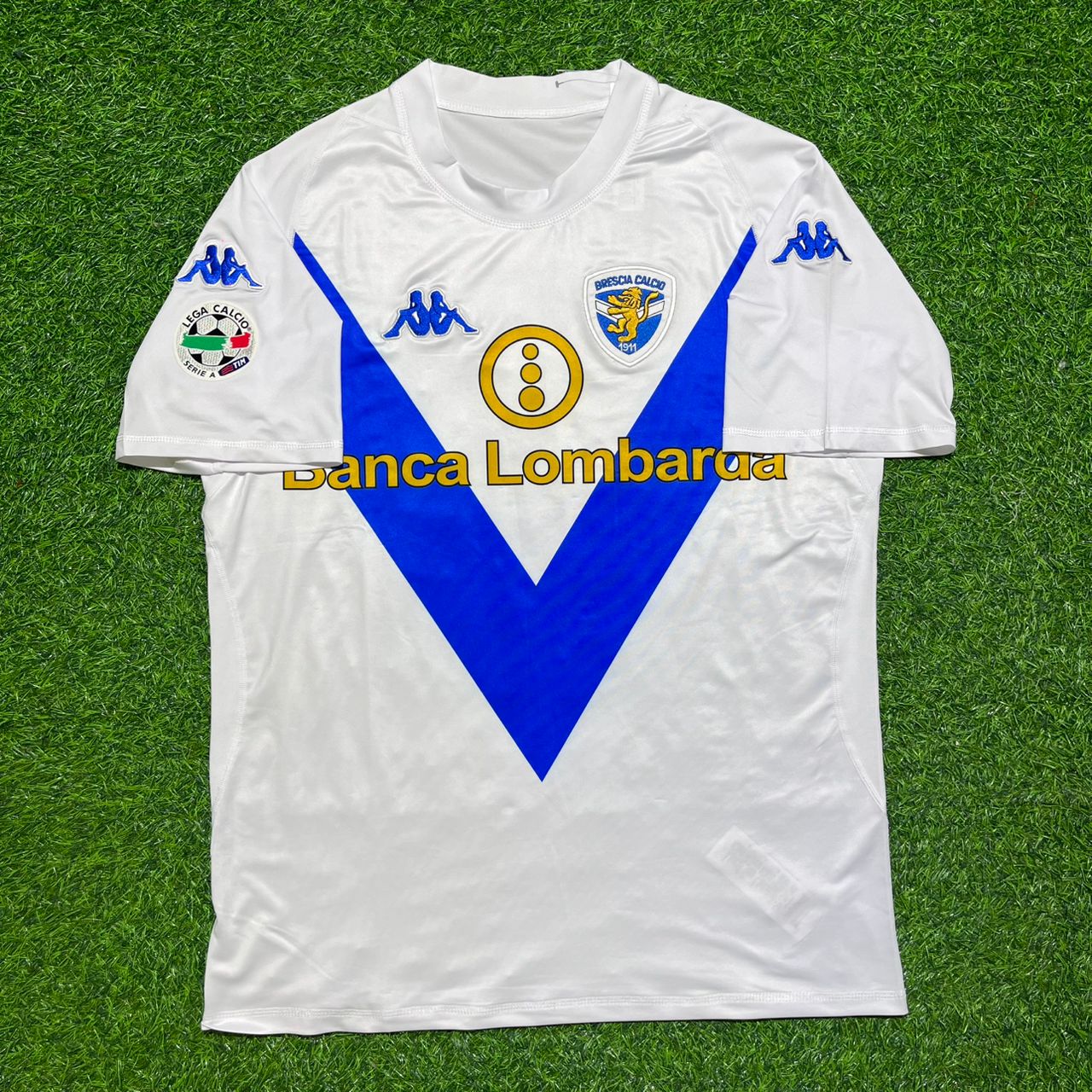 Roberto Baggio Brescia 2003-2004 Retro White Football Jersey