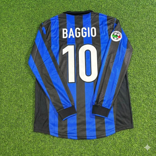 Roberto Baggio - Inter 1998 1999 Retro Jersey Trikot Maillot Maglia Soccer Shirt