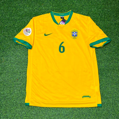 Roberto Carlos #6 Brazil 2006 World Cup Jersey Trikot