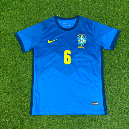 Roberto Carlos Brazil Blue Football Jersey Trikot Maillot