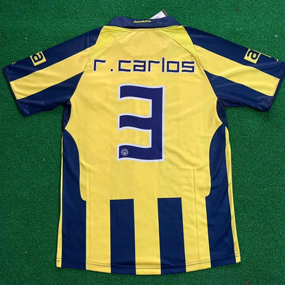 Roberto Carlos Fenerbahce 2008-2009 Weißes Retro-Trikot – | Trikot | Maillot Soccer Shirt
