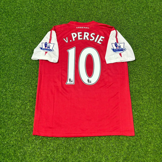 Robin van Persie Arsenal 2010-2011  Retro Kit Jersey Trikot Maglia Soccer Shirt