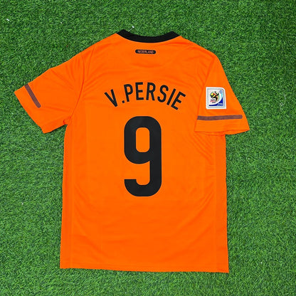Robin van Persie Netherlands 2010 World Cup Final Football Jersey Kit