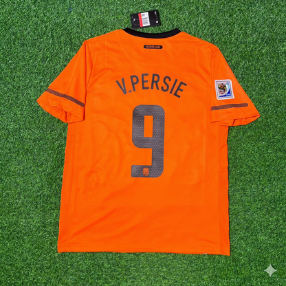 Robin van Persie Netherlands 2010 World Cup Final Football Jersey Kit