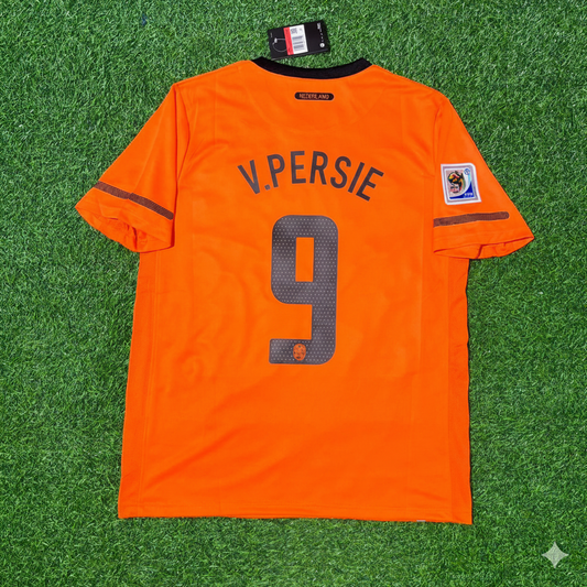Robin van Persie Netherlands 2010 World Cup Final Football Jersey Kit