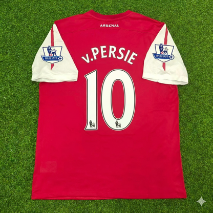 Robin van Persie Arsenal 2010-2011  Retro Kit Jersey Trikot Maglia Soccer Shirt