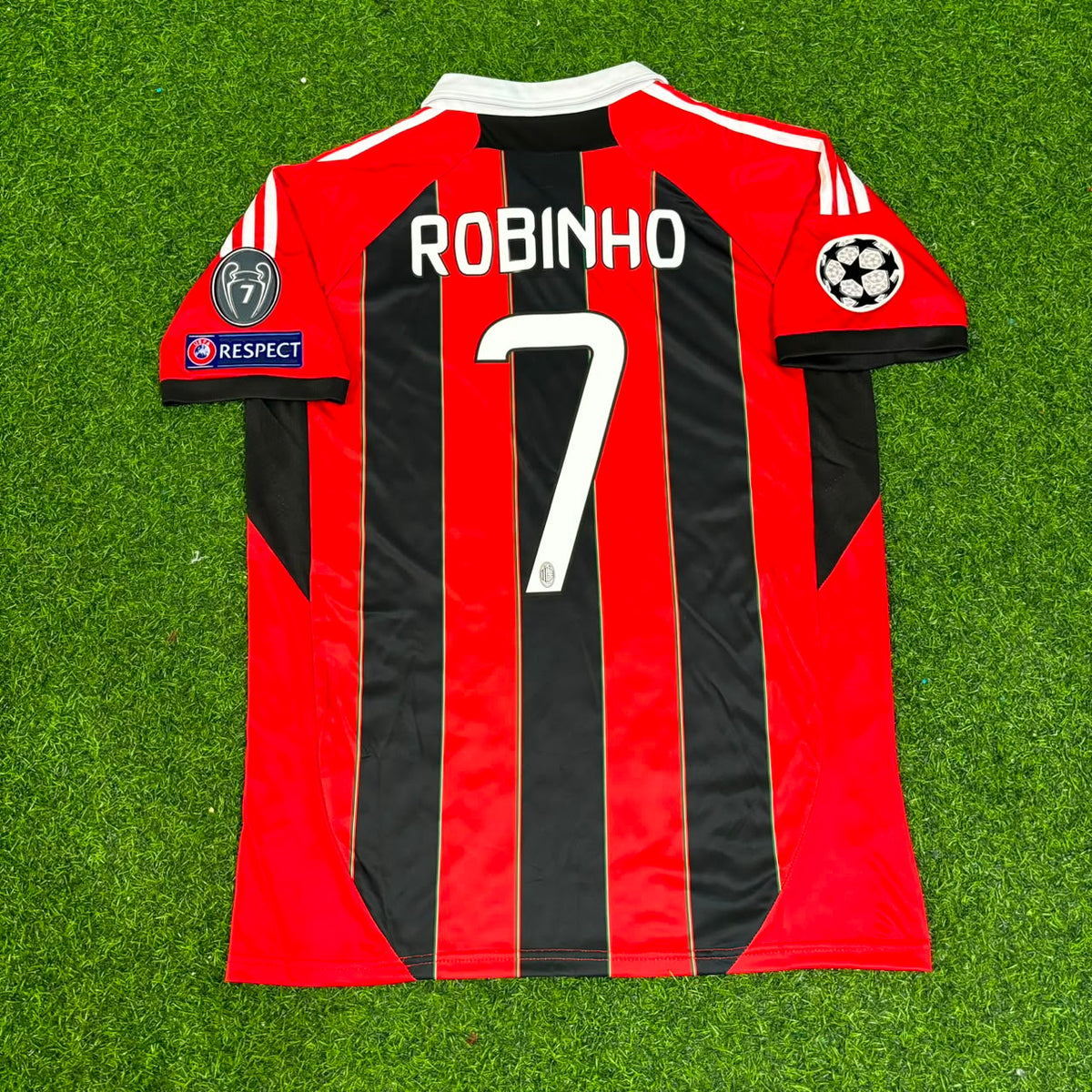 Robinho – AC Mailand 2012/13 Retro Heimtrikot – | Trikot | Maillot Fußballtrikot
