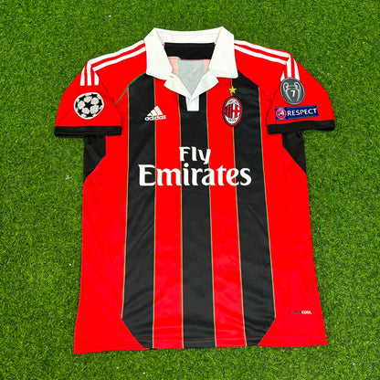 Robinho – AC Mailand 2012/13 Retro Heimtrikot – | Trikot | Maillot Fußballtrikot