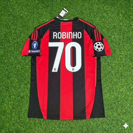 Robinho 70- Milan 2010/2011 Home Retro Jersey Trikot