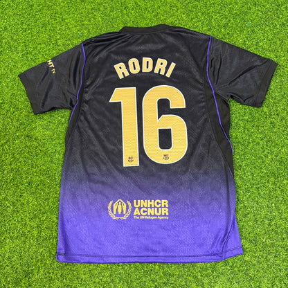 Rodri #16 Barcelona 2027 New Season Away Jersey Trikot Maillot Soccer Shirt