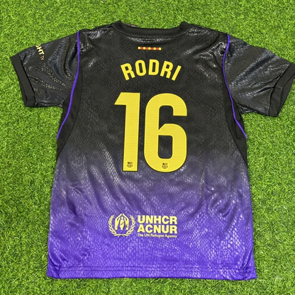 Rodri #16 Barcelona 2027 New Season Away Jersey Trikot Maillot Soccer Shirt