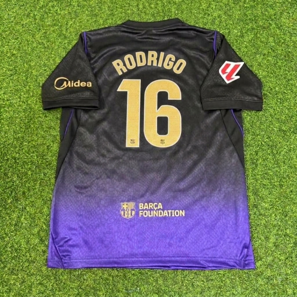 Rodri #16 Barcelona 2027 New Season Auswärtstrikot Maillot Fußballtrikot